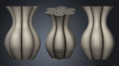 Hexacoil Vase
