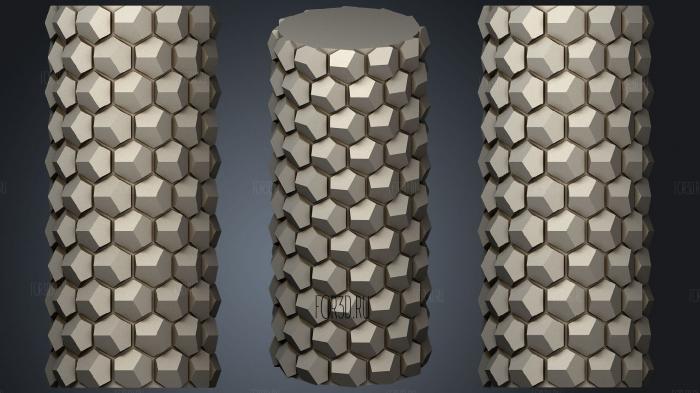 Honeycomb Vase Parametric (27) 3d stl модель для ЧПУ