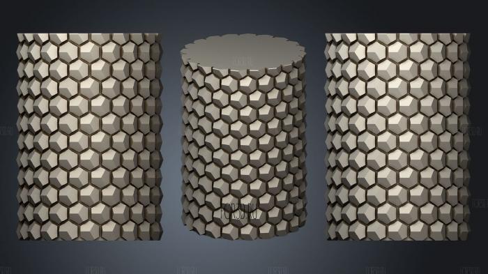 Honeycomb Vase Parametric (34) 3d stl модель для ЧПУ