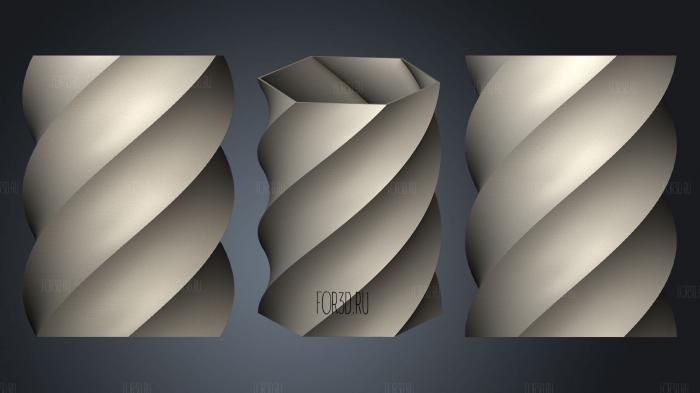Lampshape Vase Mode stl model for CNC
