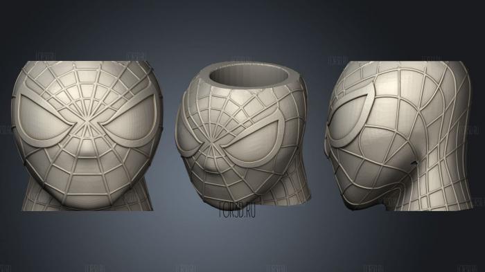 Mate spiderman 3d stl модель для ЧПУ