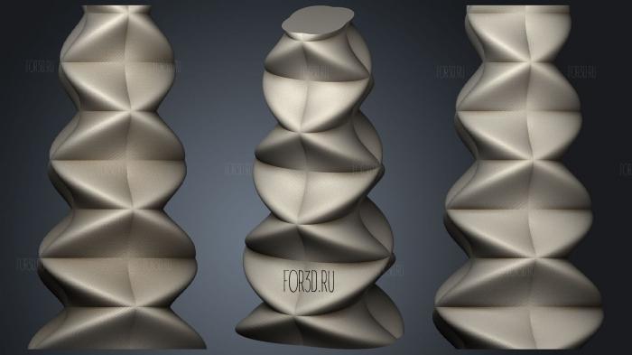 Mother Gift Vase stl model for CNC
