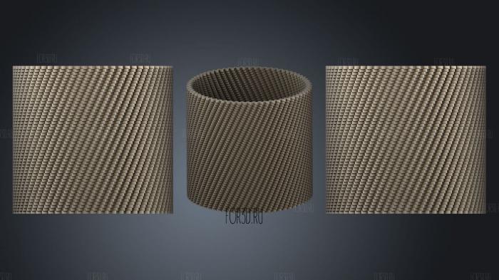 Vase stl model for CNC