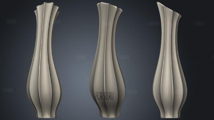 Organic Vase (1) 567 stl model for CNC