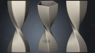 Pentagonal Goblet Vase