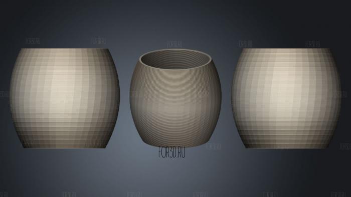 Polygon Vase Cup And Bracelet Generator (13) stl model for CNC
