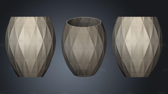 Polygon Vase Cup And Bracelet Generator (15) stl model for CNC