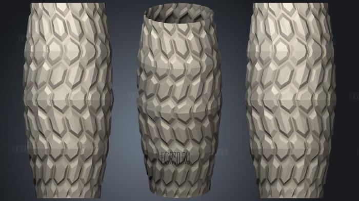 Sijat Vase Candle Holder Remixes Vase 1Shell stl model for CNC
