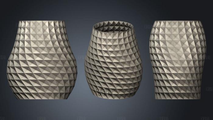 Sleak Vase stl model for CNC