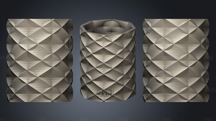 Spiral Vase Bowl Customizer stl model for CNC