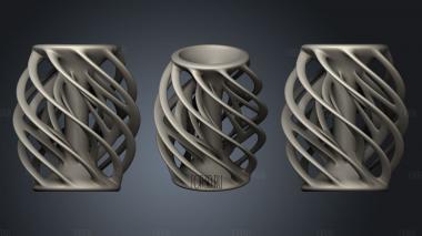 Twisted Connected Vase