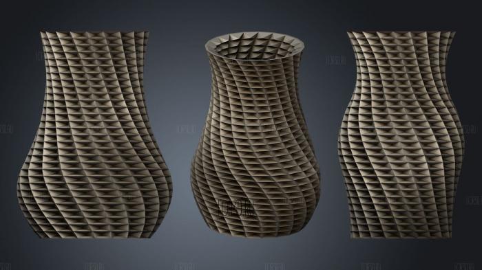 Vase Generation stl model for CNC