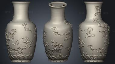 Vase Of Dragon Pattern