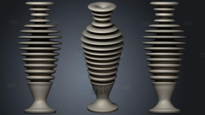 Vase Of Duality Of Perception stl model for CNC