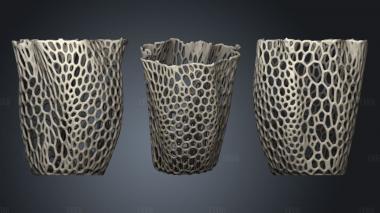 Voronoi Style Vase