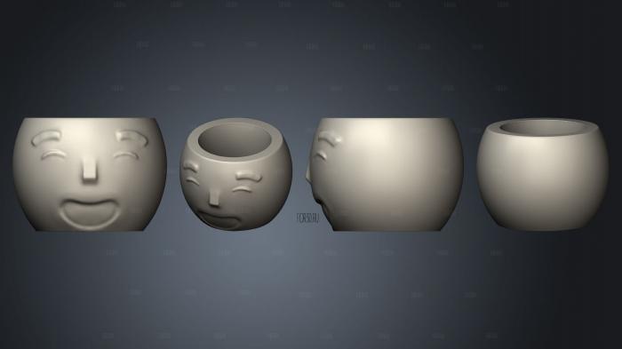 Emoji Oval 3 Mesa Aberto 3d stl модель для ЧПУ