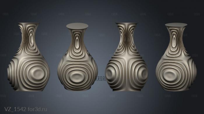 vase 3d stl модель для ЧПУ