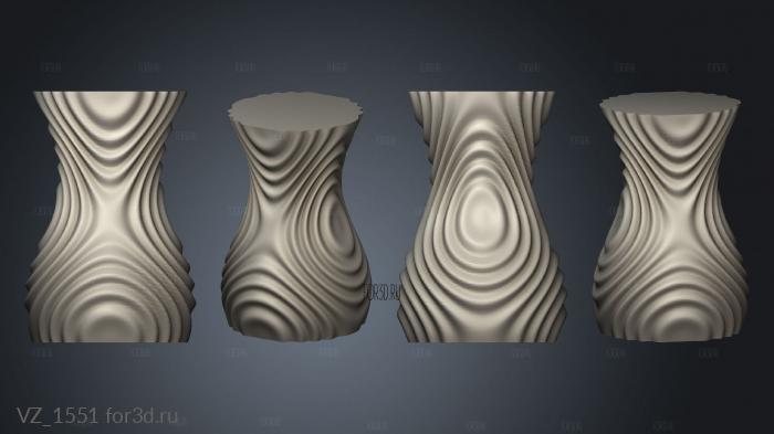 vase 3d stl модель для ЧПУ