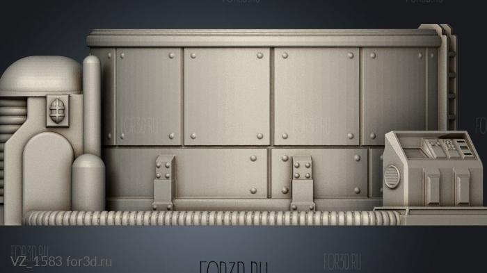 Industrial Chem Works Modular Chemical Tank Bigger 3d stl модель для ЧПУ