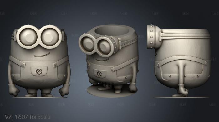 mates mate minions bob 3d stl модель для ЧПУ