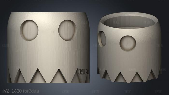 Mates Pacman 3d stl модель для ЧПУ