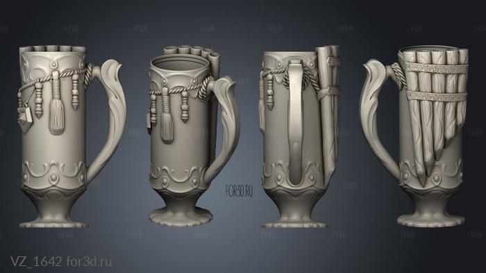 Mugs Bard 3d stl модель для ЧПУ