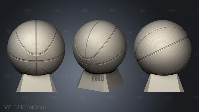 Sports Ball Basketball 3d stl модель для ЧПУ