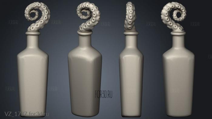 Bottle Separate Thick 3d stl модель для ЧПУ