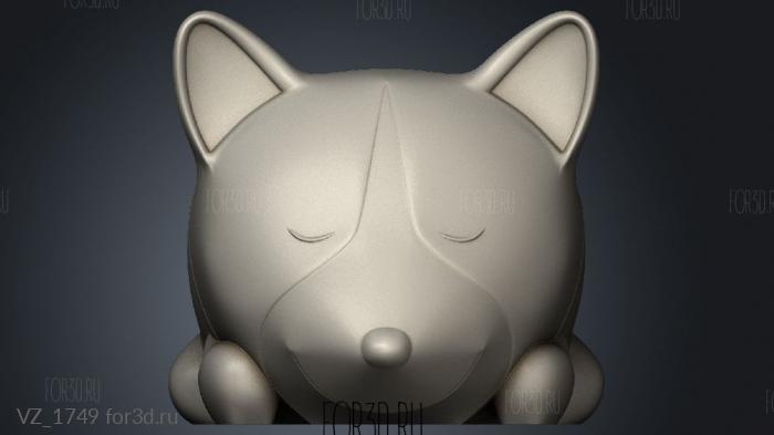 Сосуд Cachorro 3d stl модель для ЧПУ