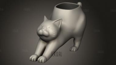 Сосуд Gato 3d stl модель для ЧПУ