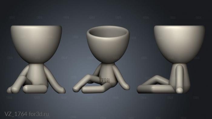 Сосуд Vaso 3d stl модель для ЧПУ