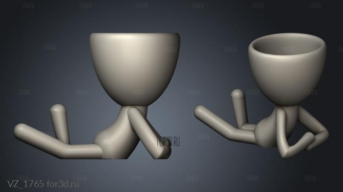 Сосуд Vaso 3d stl модель для ЧПУ