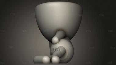 Сосуд vaso 3d stl модель для ЧПУ