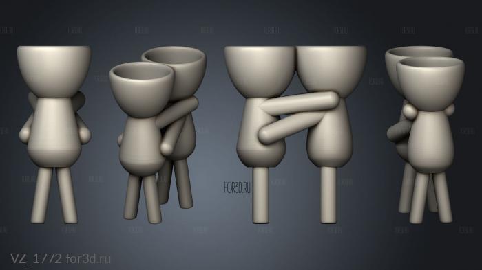 vasos vaso 3d stl модель для ЧПУ