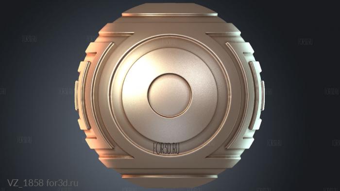 VZ_1858 3d stl модель для ЧПУ