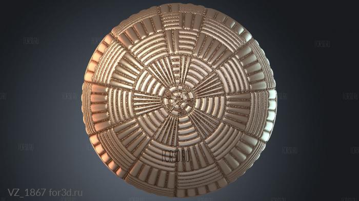 VZ_1867 3d stl модель для ЧПУ
