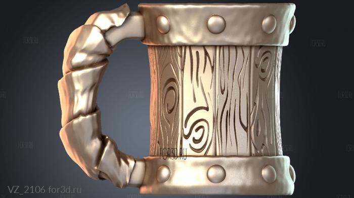 VZ_2106 3d stl модель для ЧПУ