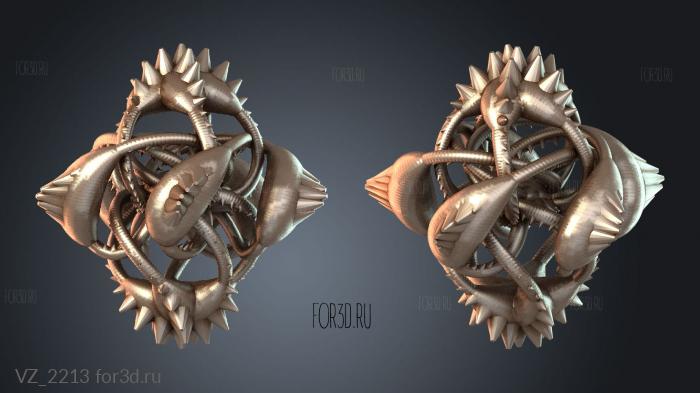 VZ_2213 3d stl модель для ЧПУ