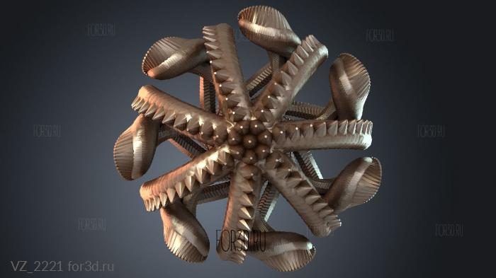 VZ_2221 3d stl модель для ЧПУ