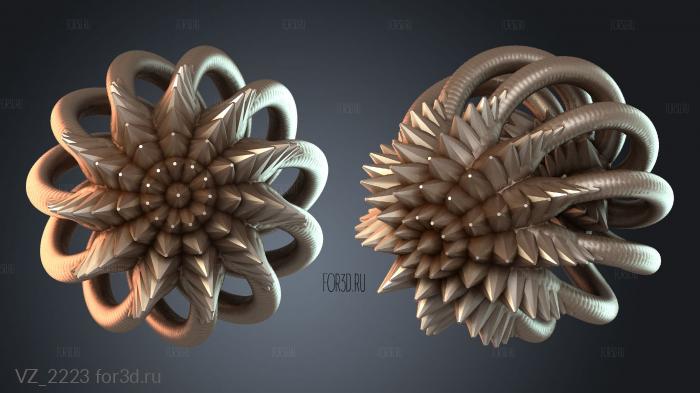 VZ_2223 3d stl модель для ЧПУ