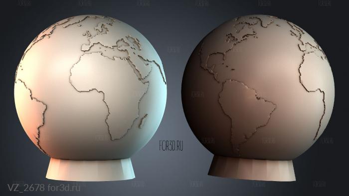 VZ_2678 3d stl модель для ЧПУ