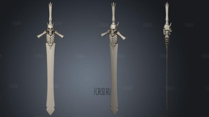Rebellion Dantes sword from Devil may cry 4 stl model for CNC