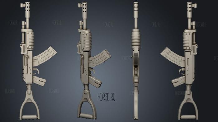 gun 07 3d stl модель для ЧПУ