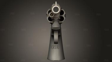 Кольт-боевик миротворец 3d stl модель для ЧПУ