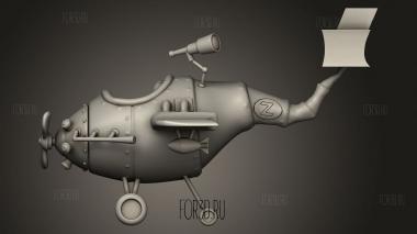 Подлые И Бестолковые Машины ZILLY PLANE 3d stl модель для ЧПУ