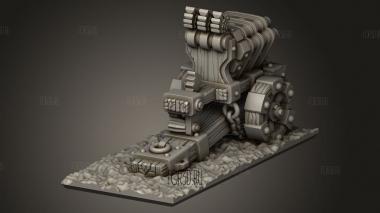 Залповое ружье Имперская Мини-крыса 3d stl модель для ЧПУ