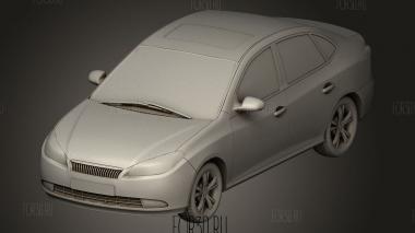 Универсальный автомобиль-седан 3d stl модель для ЧПУ