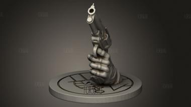 ПИСТОЛЕТ Хеллбой 3d stl модель для ЧПУ
