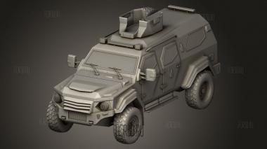 Военный Террадайн Гуркха 3d stl модель для ЧПУ