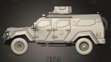 Военный Террадайн Гуркха 3d stl модель для ЧПУ